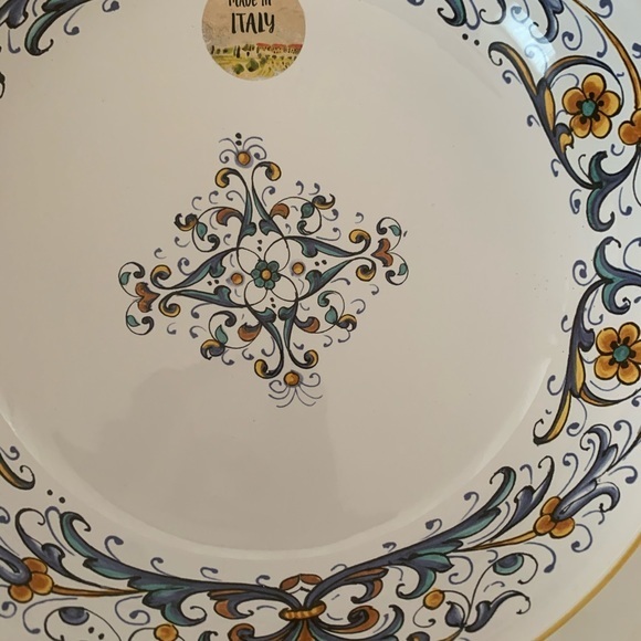 Nova Deruta 11" Pasta Serving Bowl - Made in ITALY - Picture 3 of 5